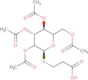 3-[(2,3,4,6-Tetra-O-acetyl-b-D-galactopyranosyl)thio]-propanoic acid