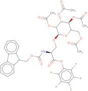2,3,4,6-Tetra-O-acetyl-b-D-galactopyranosyl-(N2-Fmoc)-L-serine pentafluorophenyl ester