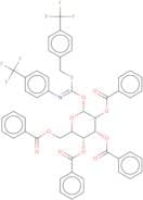 2,3,4,6-Tetra-O-benzoyl-a-D-glucopyranosyl p-trifluoromethylbenzylthio-N-(trifluoromethylphenyl)fo…