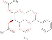 1,2,3-Tri-O-acetyl-4,6-O-benzylidene-b-D-galactopyranose