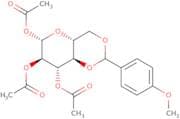 1,2,3-Tri-O-acetyl-4,6-O-(4-methoxybenzylidene)-b-D-glucopyranose
