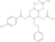 4-Toluoyl 3,4-di-O-acetyl-2-O-benzyl-a-L-thiofucopyranoside