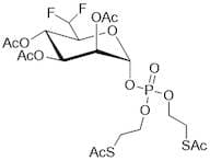 2,3,4-Tri-O-acetyl-6-deoxy-6,6-difluoro-a-D-mannopyranosyl-1-bis[2-(acetylthio)ethyl]phosphate