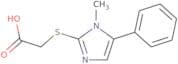 2-[(1-Methyl-5-phenyl-1H-imidazol-2-yl)sulfanyl]acetic acid
