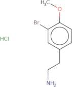 2-(3-Bromo-4-methoxyphenyl)ethan-1-amine hydrochloride