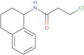 3-Chloro-N-(1,2,3,4-tetrahydronaphthalen-1-yl)propanamide