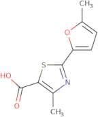 4-Methyl-2-(5-methylfuran-2-yl)-1,3-thiazole-5-carboxylic acid