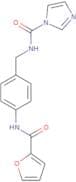 N-{[4-(Furan-2-amido)phenyl]methyl}-1H-imidazole-1-carboxamide