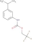 2,2,2-Trifluoroethyl N-[3-(propan-2-yl)phenyl]carbamate
