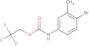 2,2,2-Trifluoroethyl N-(4-bromo-3-methylphenyl)carbamate