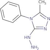 3-Hydrazinyl-5-methyl-4-phenyl-4H-1,2,4-triazole