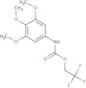 2,2,2-Trifluoroethyl N-(3,4,5-trimethoxyphenyl)carbamate