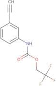 2,2,2-Trifluoroethyl N-(3-ethynylphenyl)carbamate