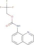 2,2,2-Trifluoroethyl N-(quinolin-8-yl)carbamate