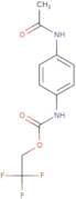 2,2,2-Trifluoroethyl N-(4-acetamidophenyl)carbamate