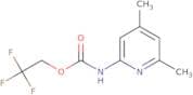 2,2,2-Trifluoroethyl N-(4,6-dimethylpyridin-2-yl)carbamate