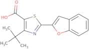2-(1-Benzofuran-2-yl)-4-tert-butyl-1,3-thiazole-5-carboxylic acid