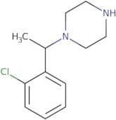 1-[1-(2-Chlorophenyl)ethyl]piperazine