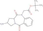tert-Butyl 2-[(7S)-5-amino-2,8-dioxo-3,9-diazatricyclo[8.4.0.0,3,7]tetradeca-1(14),10,12-trien-9-y…