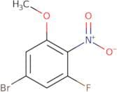 5-Bromo-1-fluoro-3-methoxy-2-nitrobenzene