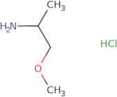 (2S)-1-Methoxypropan-2-amine hydrochloride