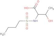 2-(Butane-1-sulfonamido)-3-hydroxybutanoic acid