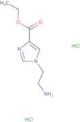 Ethyl 1-(2-aminoethyl)-1H-imidazole-4-carboxylate dihydrochloride