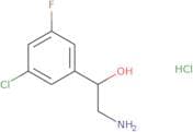2-Amino-1-(3-chloro-5-fluorophenyl)ethan-1-ol hydrochloride