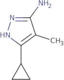 3-Cyclopropyl-4-methyl-1H-pyrazol-5-amine