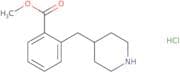 Methyl 2-[(piperidin-4-yl)methyl]benzoate hydrochloride