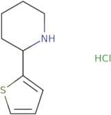 2-(Thiophen-2-yl)piperidine hydrochloride
