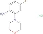 4-Fluoro-2-(morpholin-4-yl)aniline hydrochloride