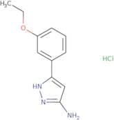 3-(3-Ethoxyphenyl)-1H-pyrazol-5-amine hydrochloride