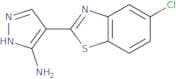 4-(5-Chloro-1,3-benzothiazol-2-yl)-1H-pyrazol-5-amine