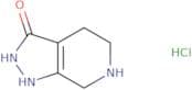 4,5,6,7-Tetrahydro-1H-pyrazolo[3,4-c]pyridin-3(2H)-one hydrochloride