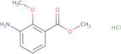 3-Amino-2-methoxy-benzoic acid methyl ester hydrochloride