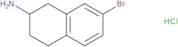 7-Bromo-1,2,3,4-tetrahydronaphthalen-2-amine hydrochloride
