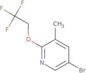 5-Bromo-3-methyl-2-(2,2,2-trifluoroethoxy)pyridine