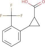 2-[2-(Trifluoromethyl)phenyl]cyclopropanecarboxylic acid