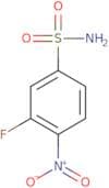 3-Fluoro-4-nitrobenzene-1-sulfonamide