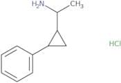 1-(2-Phenylcyclopropyl)ethan-1-amine hydrochloride