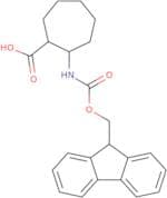 rac-(1R,2S)-2-({[(9H-Fluoren-9-yl)methoxy]carbonyl}amino)cycloheptane-1-carboxylic acid