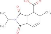 5-Methyl-1,3-dioxo-2-(propan-2-yl)-2,3,3a,4,5,7a-hexahydro-1H-isoindole-4-carboxylic acid