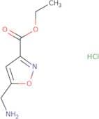 Ethyl 5-(aminomethyl)-1,2-oxazole-3-carboxylate hydrochloride