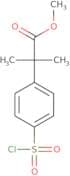 Methyl 2-[4-(chlorosulfonyl)phenyl]-2-methylpropanoate