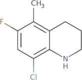 8-Chloro-6-fluoro-5-methyl-1,2,3,4-tetrahydroquinoline