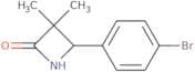 4-(4-Bromophenyl)-3,3-dimethylazetidin-2-one