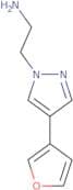 2-[4-(Furan-3-yl)-1H-pyrazol-1-yl]ethan-1-amine