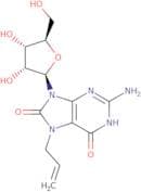 7-Allyl-7,8-dihydro-8-oxoguanosine