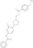 5'-O-p-Anisoyl-N4-benzoyl-2',3'-dideoxycytidine